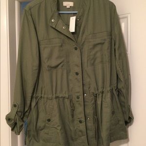 Olive green jacket